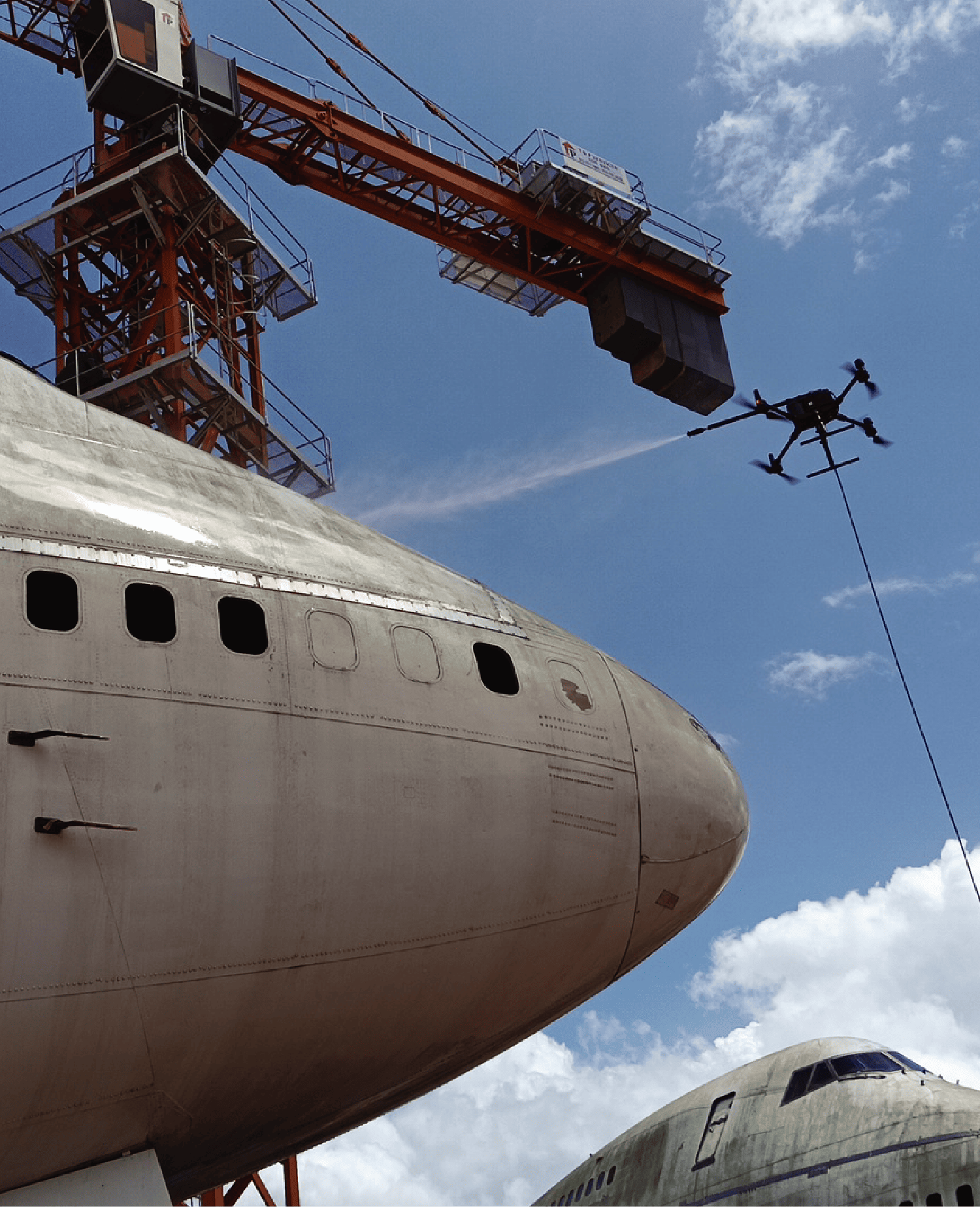 Spider Clean & Peakfly | Aircraft Exterior Cleaning